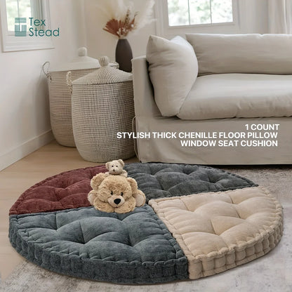 1-Count Triangular Reading Cushion – Comfortable Pillow for Chair, Floor, Sofa & Outdoor Use