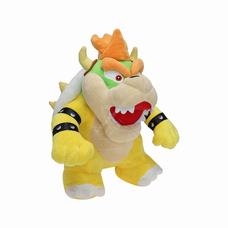 Mario Bros Plush Toy — Wonder Bowser Jr. Stuffed Cartoon Doll, Anime Peluche for Kids Gifts