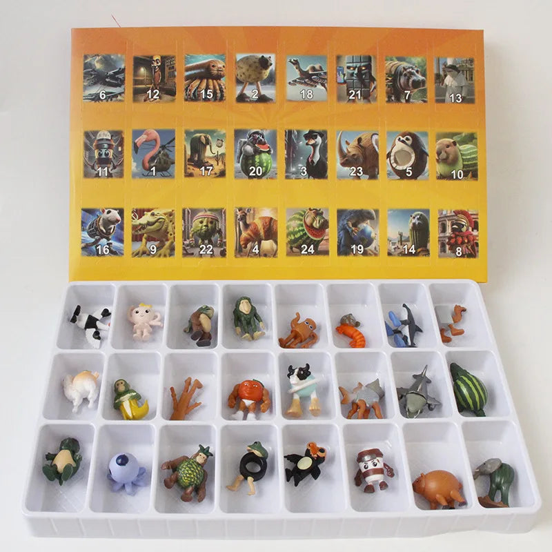 2025 Italian Brainrot Advent Calendar – Tung Tung Sahur Tralalero 24-Day Christmas Countdown Gift