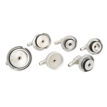 Master Cylinder Brake Bleeder Adapter Set — Aluminum Alloy, High-Accuracy Portable Tool for Automobiles