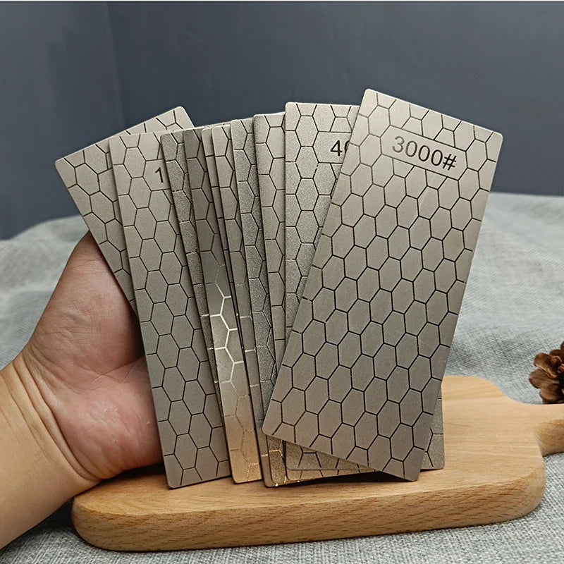 Diamond Sharpening Stone Bar | Knife Sharpener Whetstone for Grinding & Honing | No Base