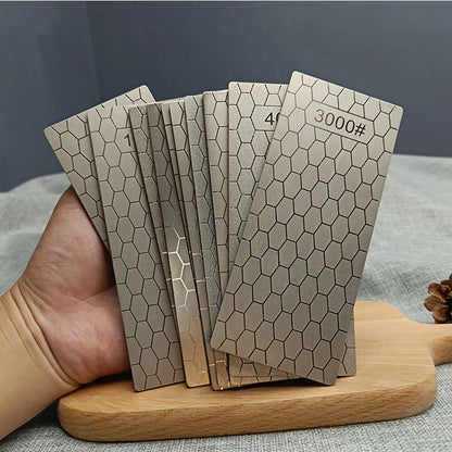 Diamond Sharpening Stone Bar | Knife Sharpener Whetstone for Grinding & Honing | No Base