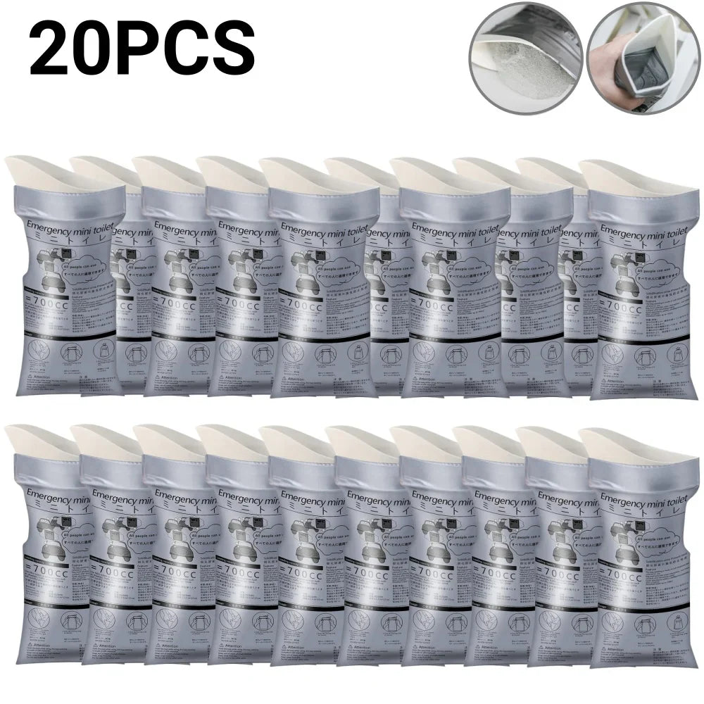 Portable Disposable Urine & Vomit Bags – Outdoor Travel Emergency Toilet for Men, Women & Kids