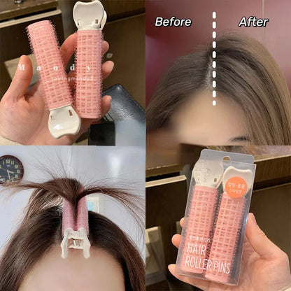 Natural Fluffy Hair Clip | No Heat Rollers for Magic Hair Root Styling | Women's Hair Curler Tools | Bangs Hairpin Accessories