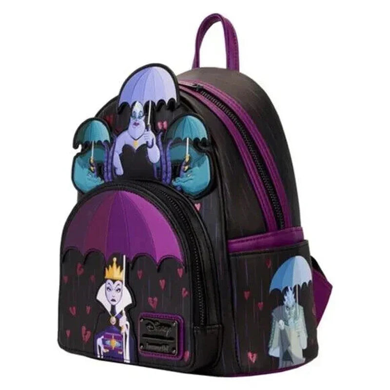 Stitch Luau Cosplay Double Strap Shoulder Bag – Women’s Beach Backpack & Wallet Purse
