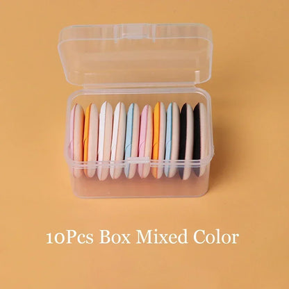 3/10PCS Mini Cosmetic Cushion Puffs – Professional Finger Puffs for Foundation & Concealer Makeup