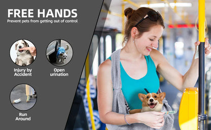 Cotton Comfortable Dog Bag – Pet Crossbody Shoulder Sling for Outdoor Travel, Portable Cat & Puppy Carrying Supplies
