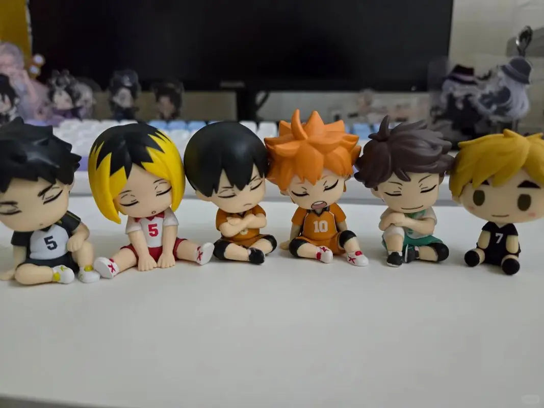 Japanese Anime Volleyball Blind Box Figure - Kawaii Action Figure Desktop Ornament & Collectible Gift