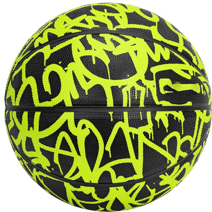 Premium Outdoor Rubber Basketball – Sizes 4/5/6/7 for Training, Adult & Youth Sports, Professional Game Ball