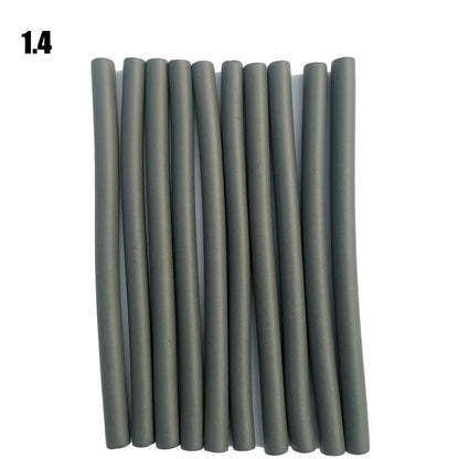 10PCS Flexible Hair Curling Rods – Soft Foam Bendy Twist Curls, No Heat Flexi Rollers for Hair Styling
