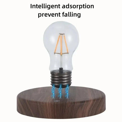 Magnetic Levitation Lamp – Floating LED Bulb Glass Light for Home Office Desk Decor & Birthday Gift