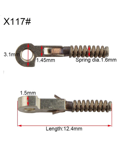 100pcs Glasses Spring Insert Hinges – Eyeglasses Repair & Replacement Accessories