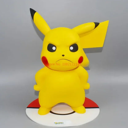 Pokemon Large Figure Set — Pikachu, Charmander, Eevee, Squirtle & Pokeball Doll Figurines, Kids Collectible Toys & Gifts