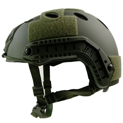Adjustable Tactical Helmet – Thicken ABS Protective Gear for Air Gun Shooting, CS, Outdoor Use, Head Size 55-60cm
