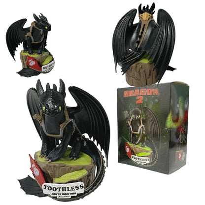 How to Train Your Dragon Night Fury Toothless Figure – Anime PVC Collectible Toy