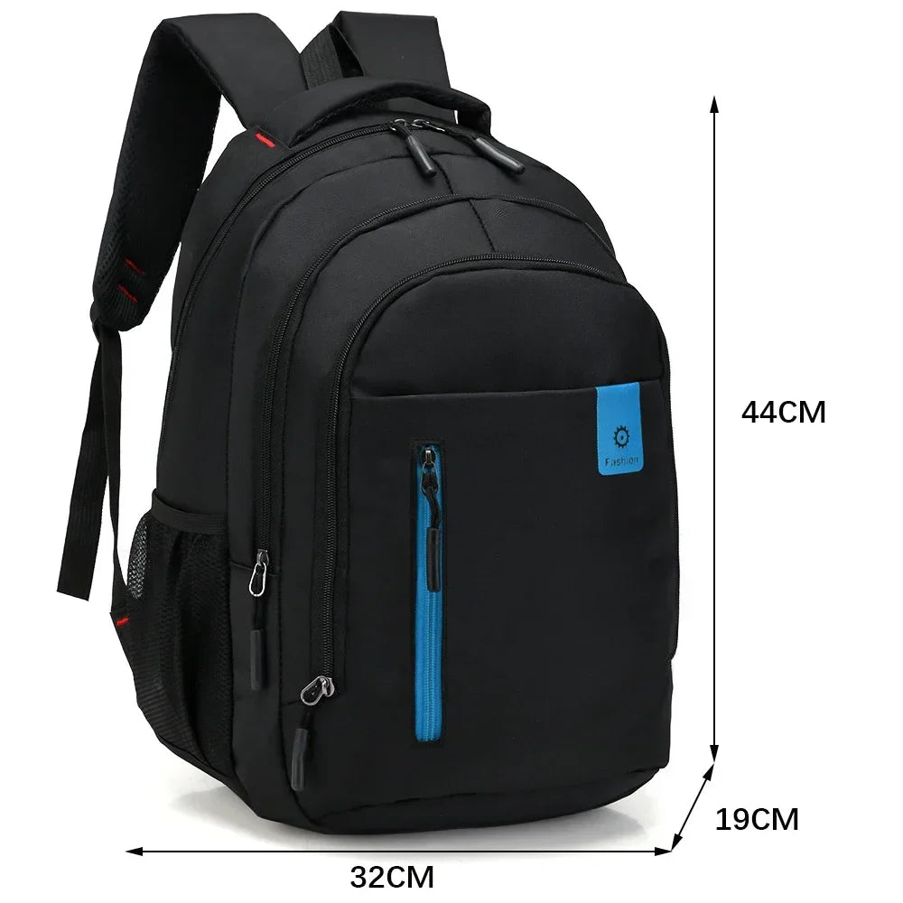 Men’s Oxford Waterproof Backpack – Business Laptop Rucksack for Travel, Work & High School Students