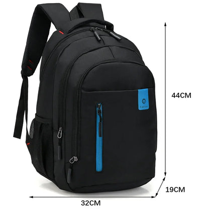 Men’s Oxford Waterproof Backpack – Business Laptop Rucksack for Travel, Work & High School Students