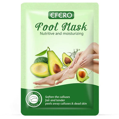 Honey Foot Mask – 1 Pair for Dead Skin & Callus Removal, Exfoliating Foot Treatment, Whitening Foot Spa & Skin Care Tool