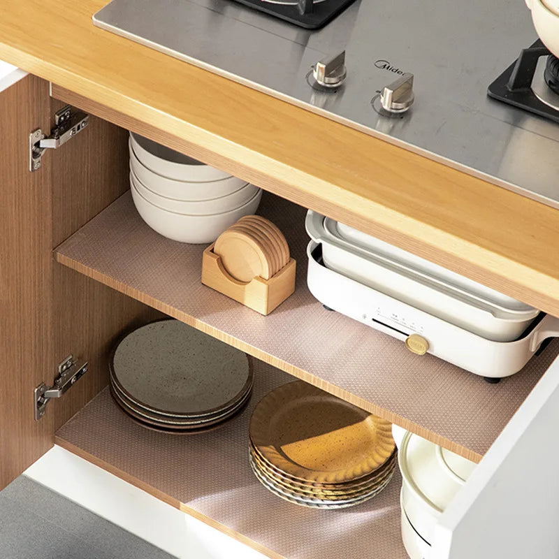 Reusable Drawer Liners | Washable, Dustproof, Non-slip Placemats for Kitchen Cabinets, Refrigerators, and Shelves - Shelf Paper