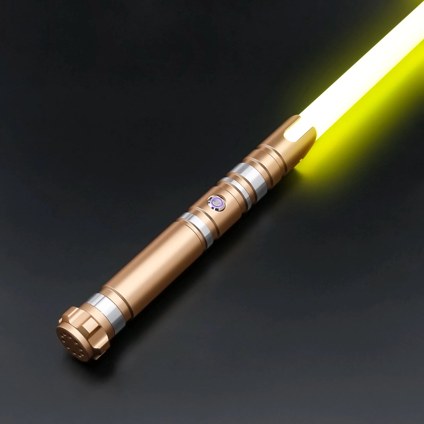 TXQSABER Heavy Dueling Lightsaber – Neo Pixel RGB Laser Saber with Metal Hilt, Smooth Swing Combat Cosplay Luminous Toy for Kids
