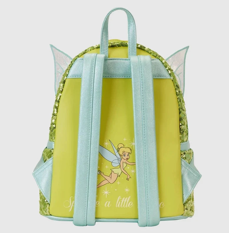 Princess Castle Series Belle Bag – Women’s Double Strap Shoulder Handbag & Girls’ Backpack, Beauty Stitch Design