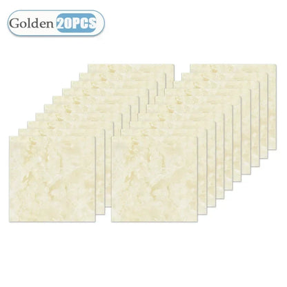 Self-Adhesive Wallpaper Tile Stickers - Waterproof 30x30cm Kitchen & Bathroom Home Decor