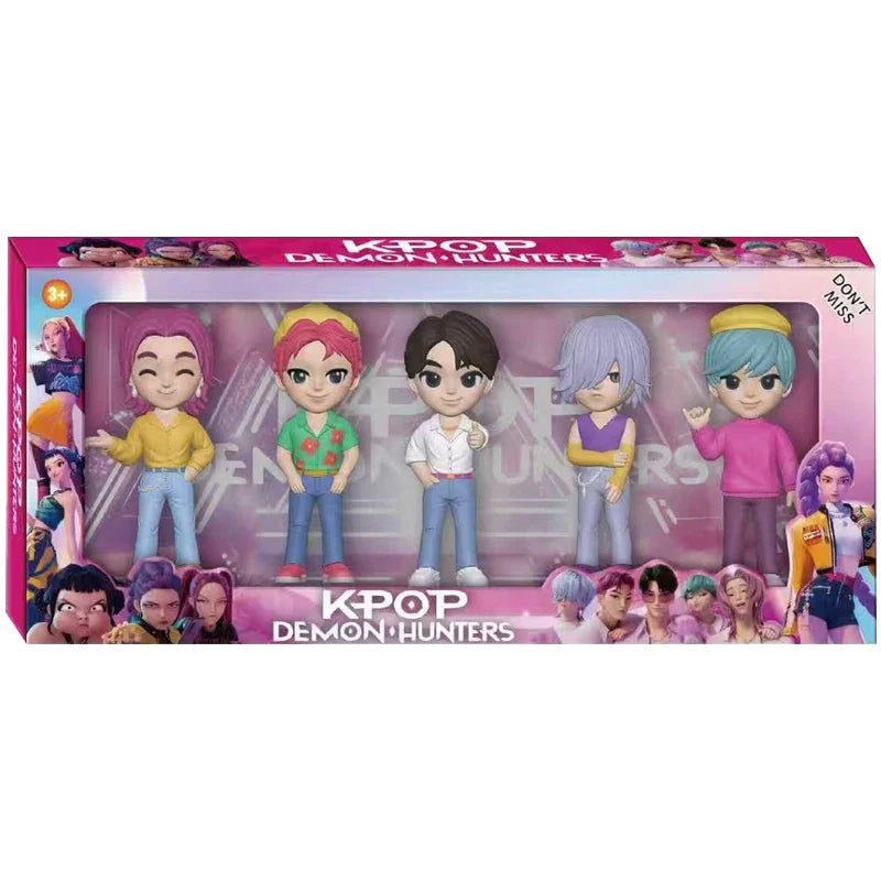 2026 NEW Kpop Devil Hunter Rumi, Zoe & Mira PVC Anime Figures – Desktop Collectible Trinkets & Children’s Gift