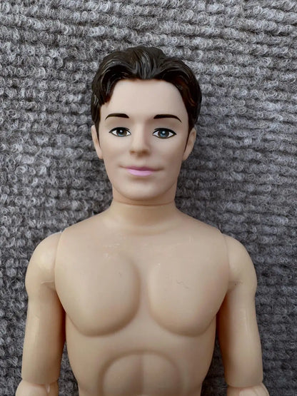 1/6 Boys Doll – 30cm Movable Joint Male Figure, Solid DIY Toy for Kids Birthday Gifts