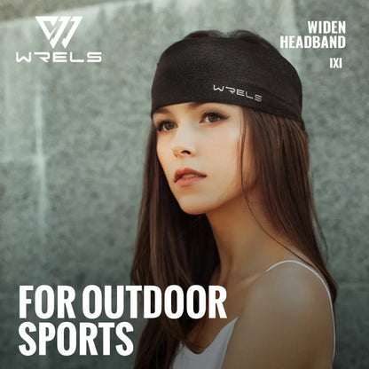 WRELS Moisture-Wicking Sports Headband – Breathable Non-Slip Sweatband for Running, Gym & Fitness (Men & Women)