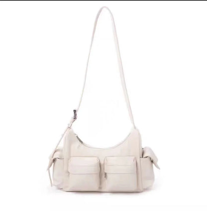 SAMO ONDOH Korean Medium Motorbike Crossbody Bag – Same Style as Song Yuqi