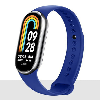 Silicone Sport Strap for Xiaomi Mi Band 8 NFC – Replacement Smartwatch Bracelet
