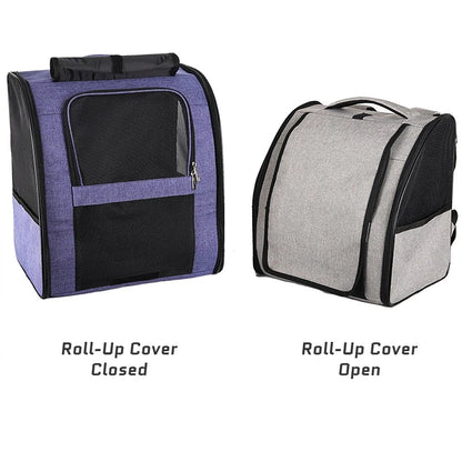 Lightweight Breathable Cat Backpack Carrier – Portable Travel Bag for Cats, Dogs & Small Pets