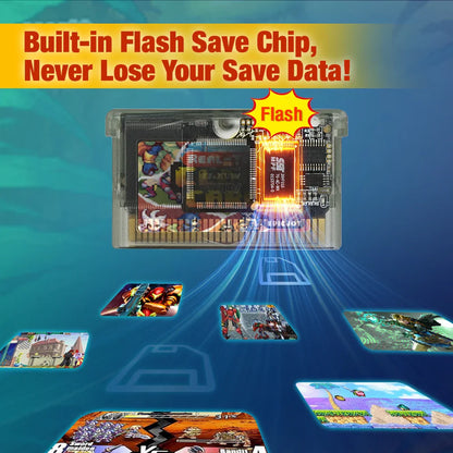 GBA RTC Rewritable 32MB Flash Cartridge – 1Mbit Game Burning Card for GBA SP/NDS/NDSL/GBM