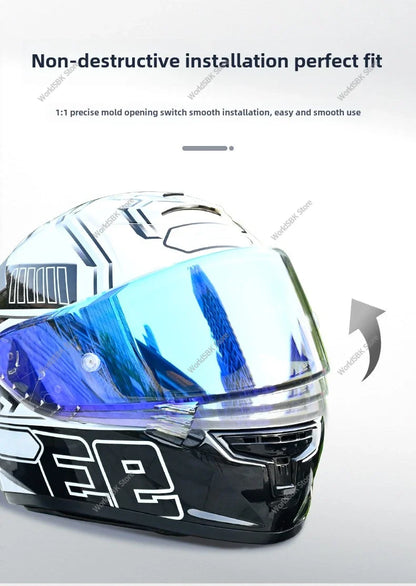 SHOEI Helmet Visor Replacement – CWR-1/CWR-F Shield for X-14, Z-7, RF-1200, NXR & More