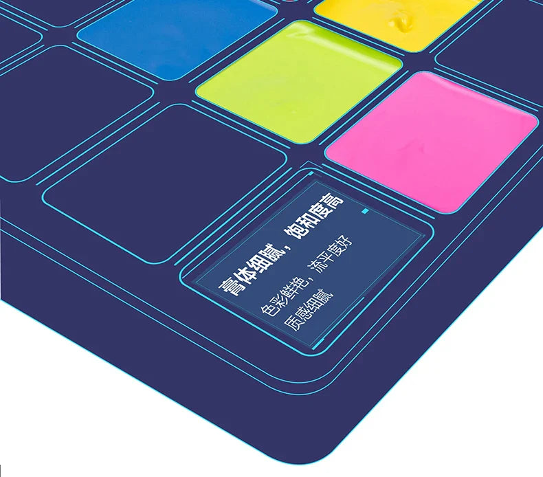 HIMI 100ML Gouache Paint – Vibrant Non-Toxic Jelly Colors for Canvas, Paper & Art Supplies