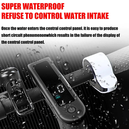 Waterproof Silicone Protective Cover for Xiaomi M365, 1S, Pro, Pro2, MI 3 Electric Scooter Dashboard - Durable Display Screen Case