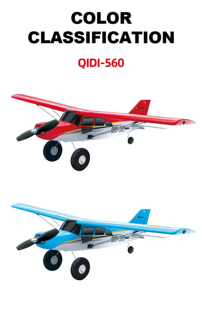 Qidi560 Moore M7 Off-Road RC Plane – 4CH Brushless Fixed-Wing Aircraft, EPP Foam, Remote Control Airplane Toy
