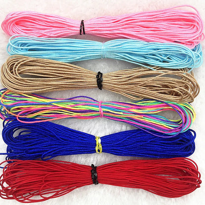Nylon Macrame Cord Thread (0.4–1.5mm) – Braided DIY Bracelet, Beading & Tassel String