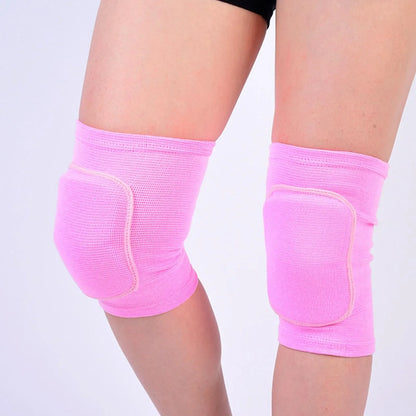 2PCS Sports Compression Knee Pads – Elastic Thickened Sponge Knee Brace for Workout & Dance