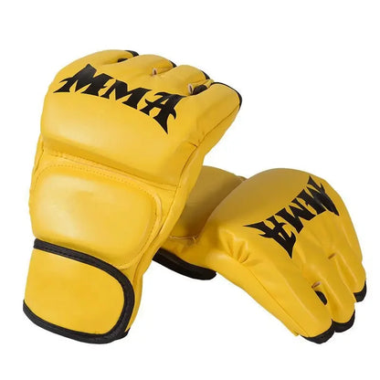 2024 Adult Professional Boxing Gloves - Combat Sandbag Training, Sanda, Muay Thai, MMA, Kickboxing Half Finger Gloves