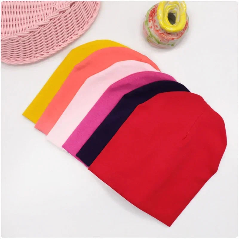 Baby Hip Hop Cap & Scarf Set - Cotton Toddler Hat for Boys & Girls 6M-3Y