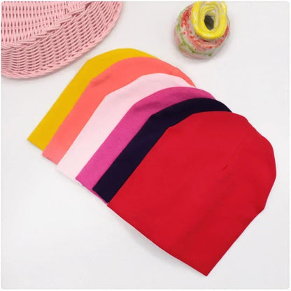 Baby Hip Hop Cap & Scarf Set - Cotton Toddler Hat for Boys & Girls 6M-3Y