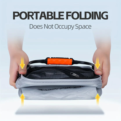Portable 10L Fishing Bucket with Rope - Camping, Traveling, Hiking, Boating, Gardening Essential