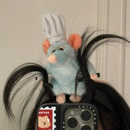 Disney Ratatouille Plush Hairband – Cartoon Headband for Girls’ Birthday & Creative Decor