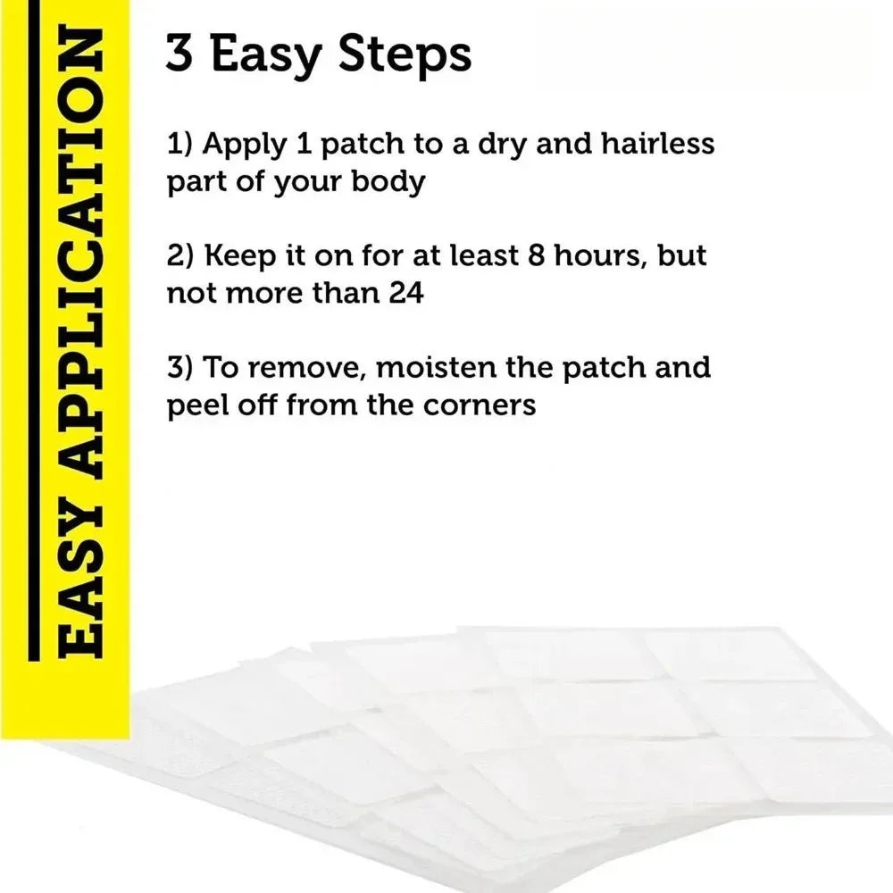 Men’s Performance Enlargement Transdermal Patches – 30 Patches for Growth, Thickness & Size Enhancement