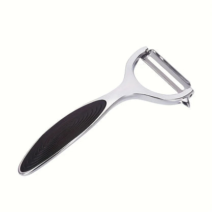 Stainless Steel Vegetable Peeler — Multi-Function Potato & Carrot Grater for Fruit and Kitchen Use, Cooking Tool