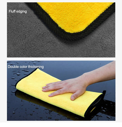 5/10/15/20PC Microfiber Car Cleaning Towels – High Absorption Multipurpose Cloths for Car Wash & Kitchen Cleaning