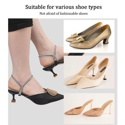 Diamond Shoelaces Anti-Drop High Heels Shoe Band for Women - Elastic Fixing Belts with Rhinestone - Heel Straps Belt Drill