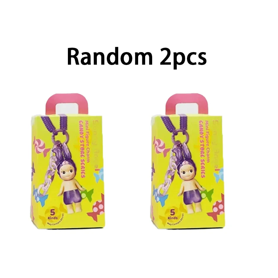 S Angel Candy House Series Blind Box – Cute Doll Keychain Pendant, Handmade Birthday Gift