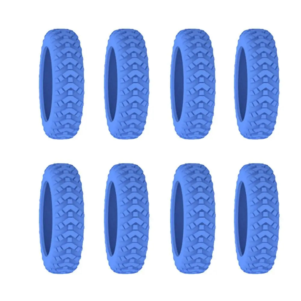 8pcs Travel Luggage Wheel Covers | Silicone Casters Protection for Suitcase, Noise-Reducing